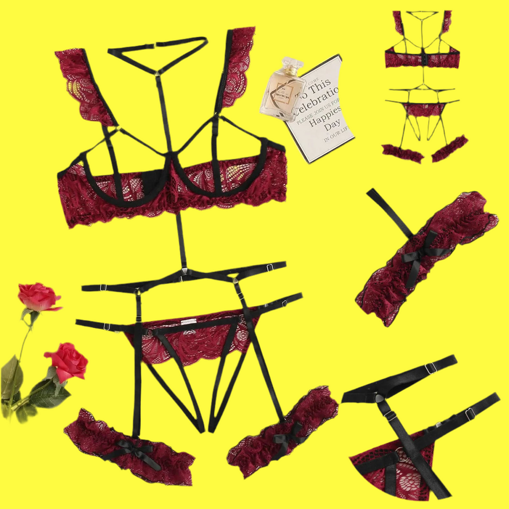 Beauty "Dark Rose set"