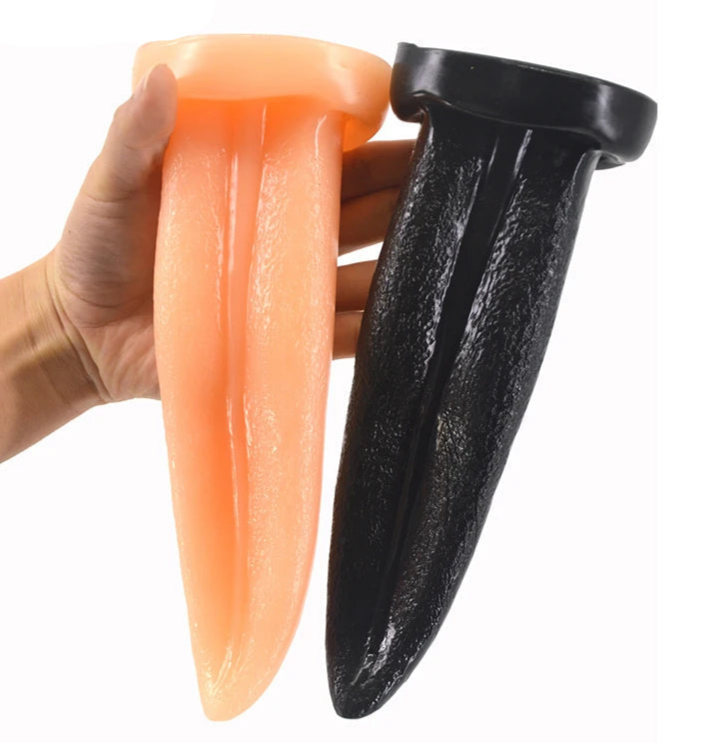 Realistic Tongue Dildo