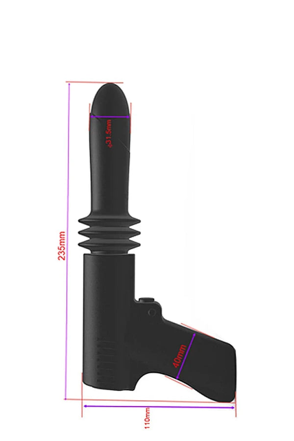 Sex Machine Massager - Automatic Telescopic Dildo Vibrator