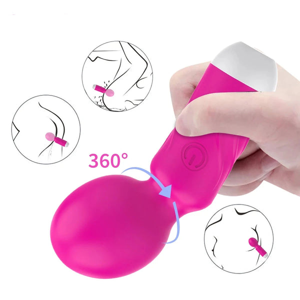 AV Vibrator - Nipple and G-Spot Clitoral Stimulator Dildo