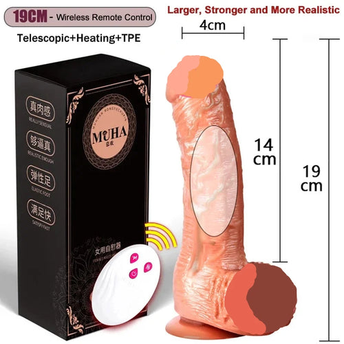 Rotating dildo