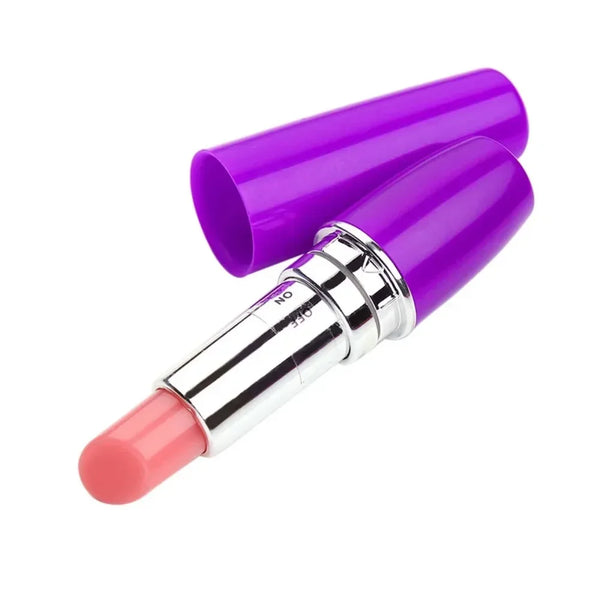 Quiet vibrator for clitoral stimulation