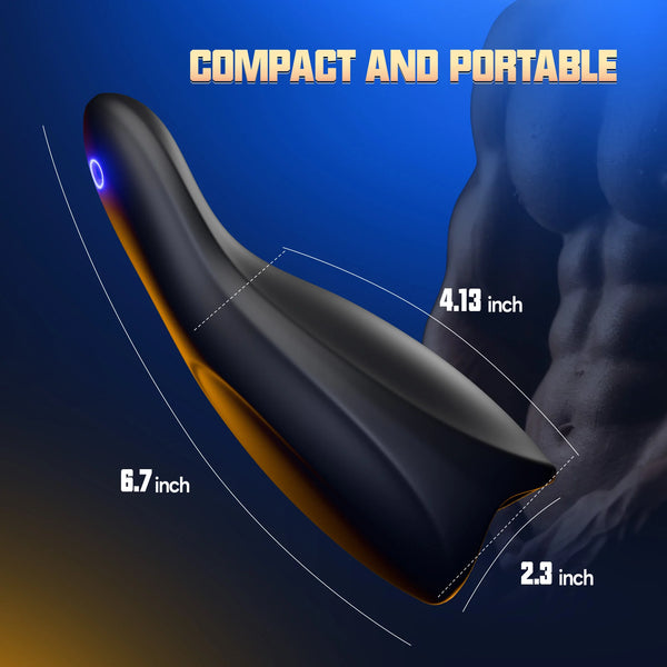 Men's Oral Pleasure Vibrator and Stamina Enhancer