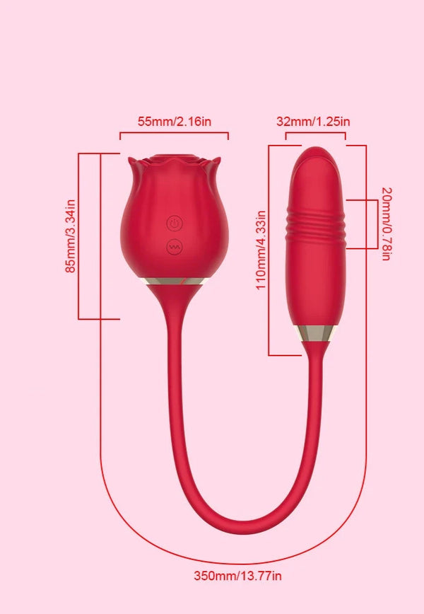 Intimate Bliss Rose Clitoral Stimulator