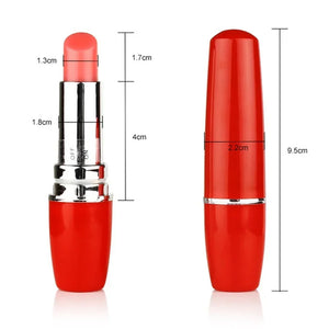 Quiet vibrator for clitoral stimulation