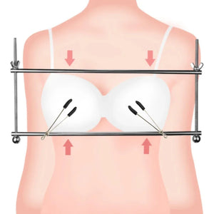 Heavy Steel Rack Compactor Breast Bondage