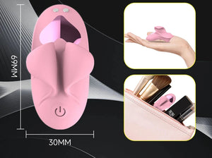 Mini Silicone Clitoral Vibrator