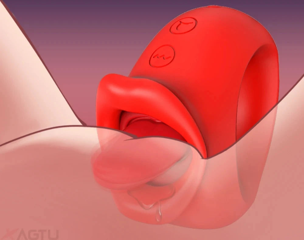 Intense Oral and Clitoral Stimulation Vibrator