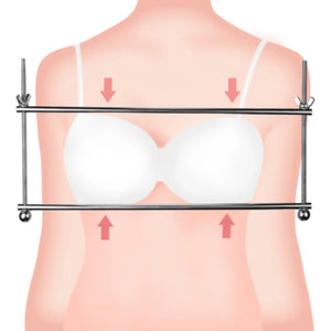 Heavy Steel Rack Compactor Breast Bondage