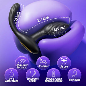 360° Rotating Wireless Anal Vibrator