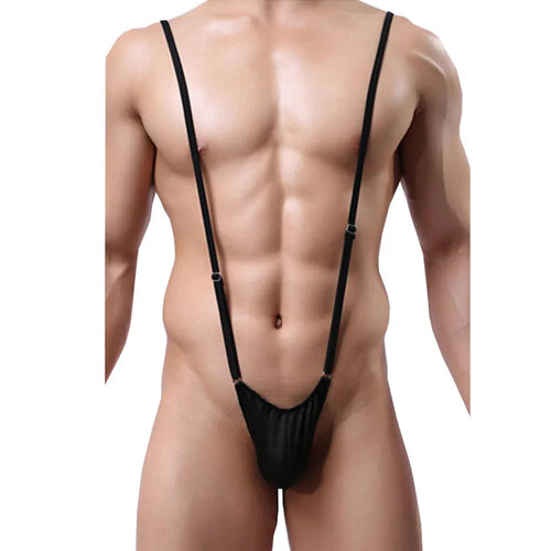 For Him "Thong with Suspenders"