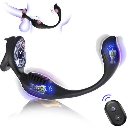 Ring vibrator with remote control