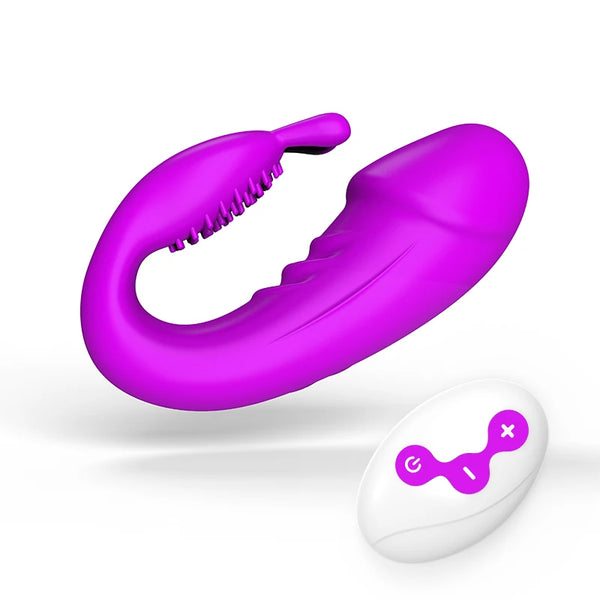 Bullet Egg - Dildo Vibrators with Clitoris Stimulator